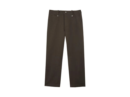 Burberry Straight-Leg Loose-Fit Trousers Brown