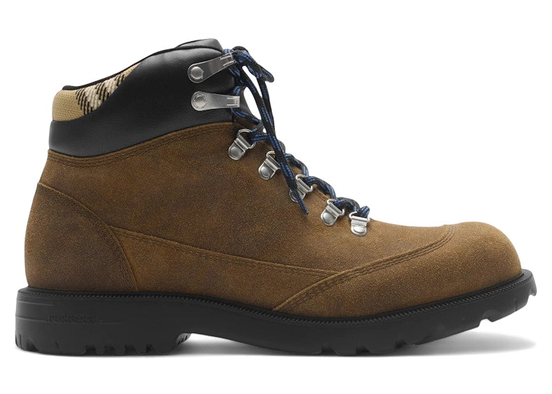 Burberry Suede Moor Hiking Boot Jute