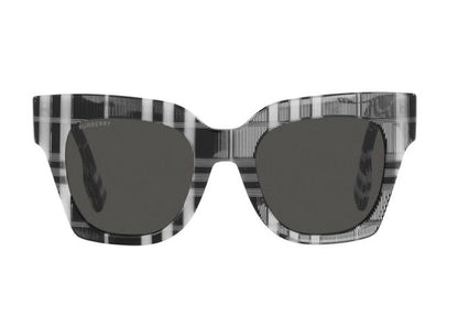 Burberry Sunglasses Kitty Black White Check (40823221)