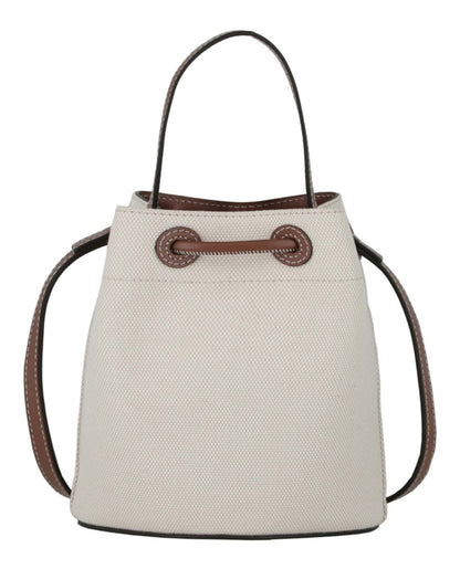 Burberry TB Cotton Bucket Bag Brown