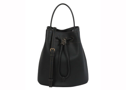 Burberry TB Logo Bucket Bag Black