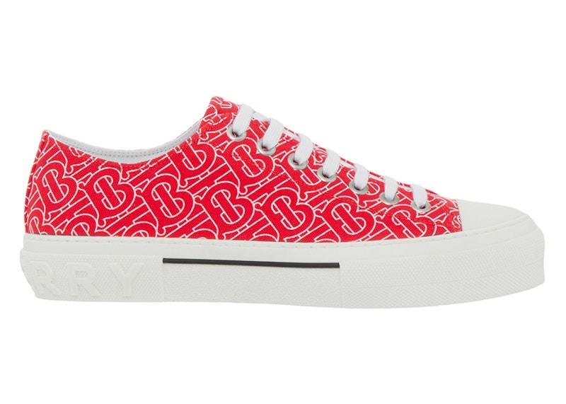 Burberry TB Monogram Sneakers Red