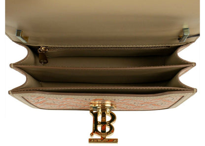 Burberry TB Shoulder Bag Monogram Small Beige/Orange