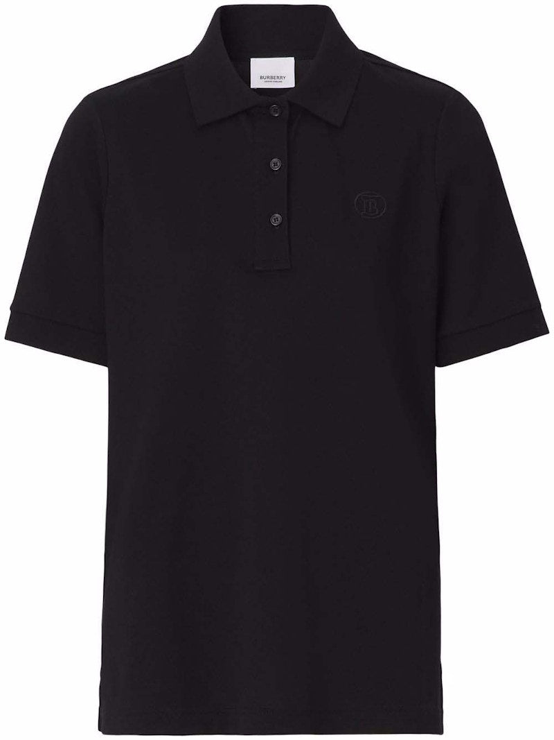 Burberry TB Monogram Polo Black