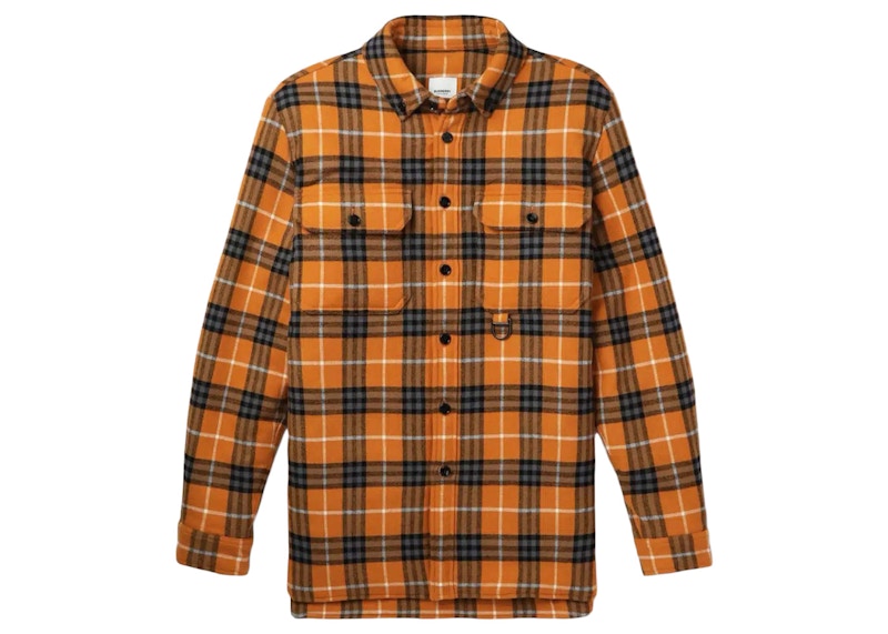 Burberry Talbolt Overshirt Deep Ginger