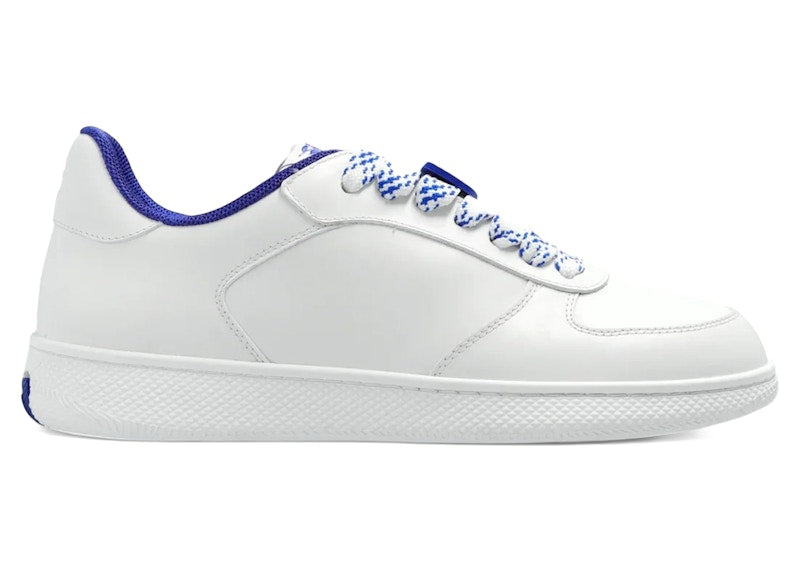 Burberry Terrace Leather Sneakers White Blue (Women's)
