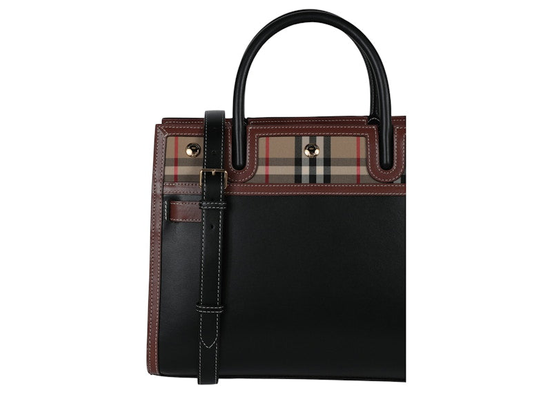 Burberry Title Shoulder Bag Black