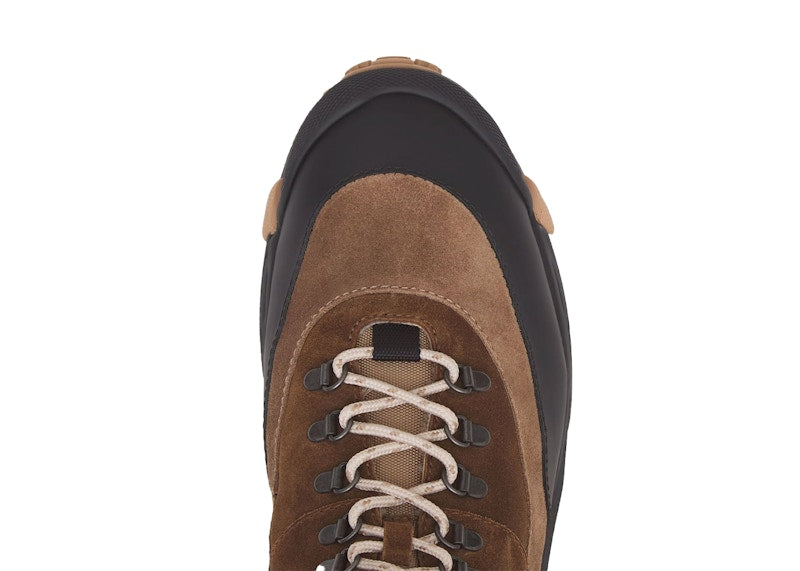 Burberry Tor Shearling Lined Black Brown