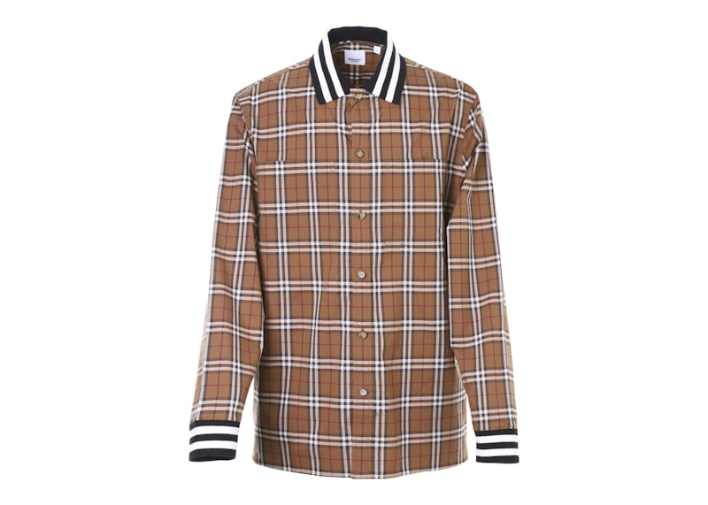 Burberry Towner Long Sleeves Shirt Brown