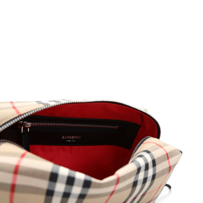 Burberry Travel Pouch Vintage Check Archive Beige
