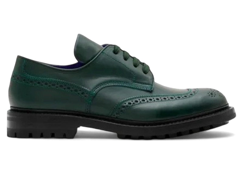 Burberry Tricker's Leather Devon Brogues Green