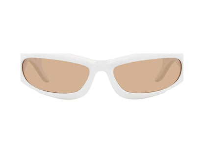 Burberry Turner Shark Sunglasses White/Light Brown