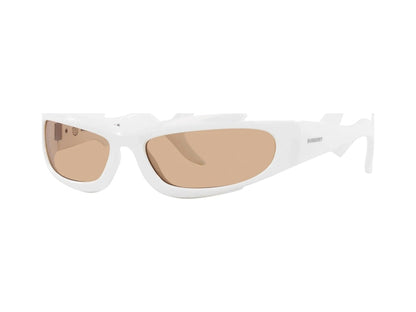 Burberry Turner Shark Sunglasses White/Light Brown