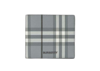 Burberry Vintage Check Bifold Wallet (8 Card Slot) Storm Grey Check