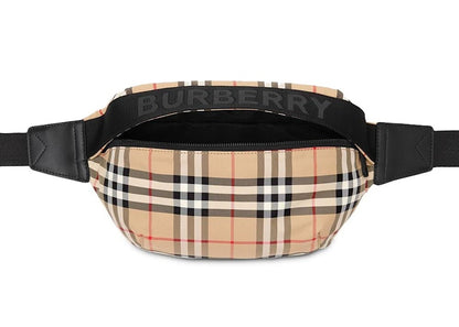 Burberry Vintage Check Bum Bag Medium Archive Beige