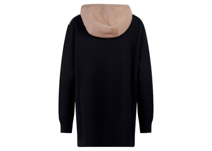 Burberry Women's Cashmere Blend Sweatshirt Black