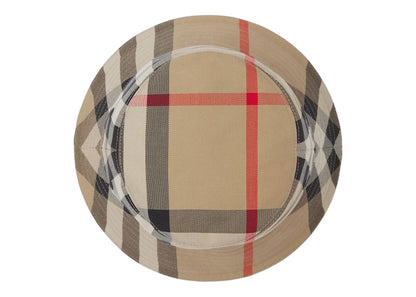 Burberry Women's Check Cotton Bucket Hat Archive Beige