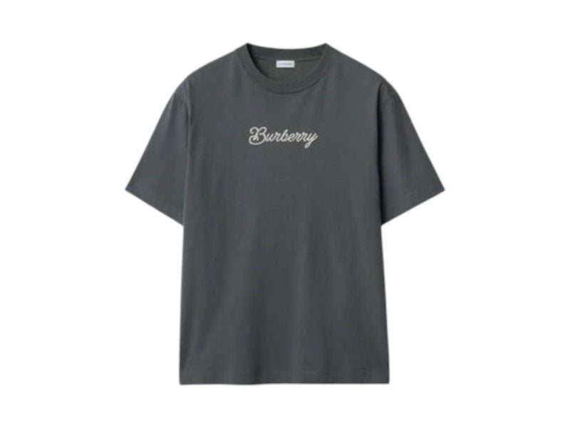 Burberry Wordmark T-shirt Celadon Heather Multi