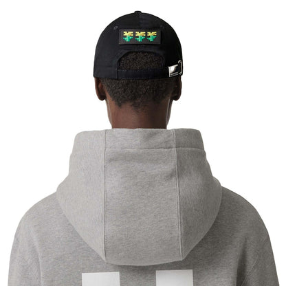 Burberry x Minecraft Logo Applique Cotton Gabardine Baseball Cap Black