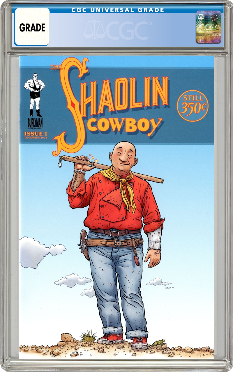 Burlyman Entertainment Shaolin Cowboy (2004) #1A Comic Book CGC Graded