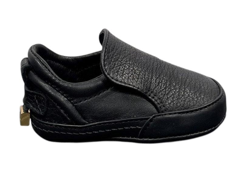 Buscemi 40MM Alce Flat Black Leather (Baby)