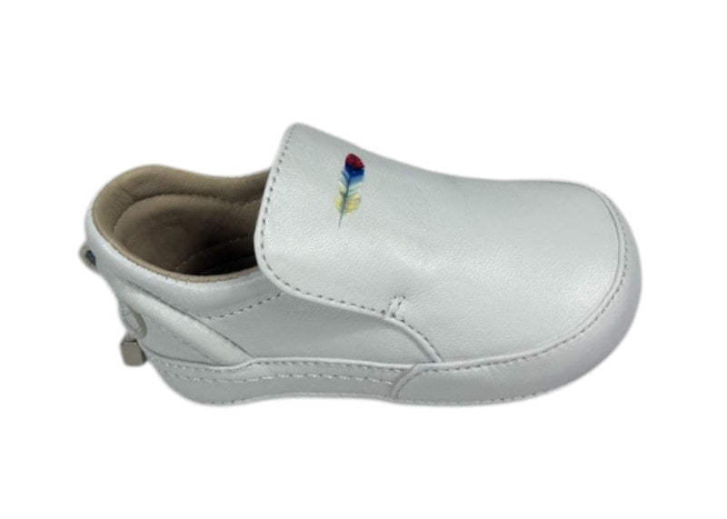 Buscemi 40MM White Leather (Baby)