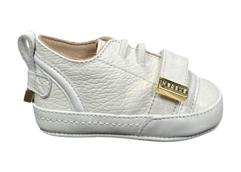 Buscemi 50MM Alce Flat White Leather (Baby)