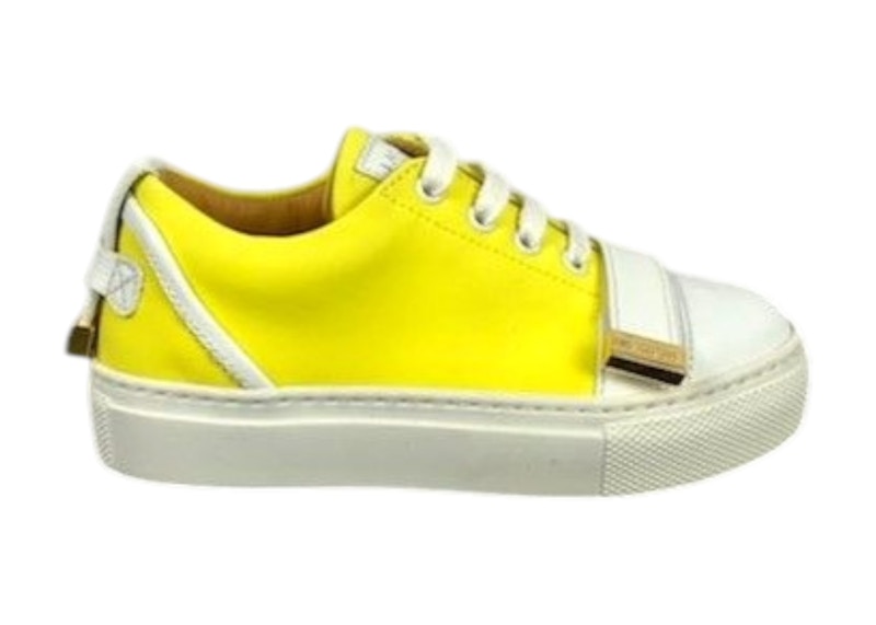 Buscemi 50MM Licra Yellow White Leather (TD)