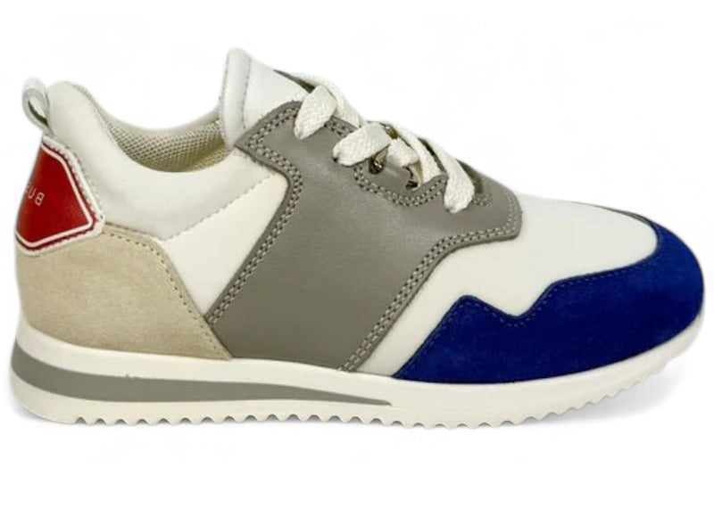 Buscemi Ventura White Trio Grey Blue Red (TD)