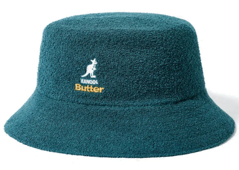 Butter Goods x Kangol Bermuda Bucket Hat Forest Green