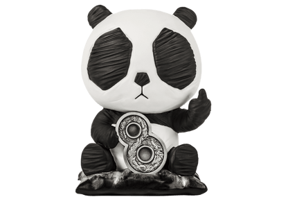 Cacooca Mighty Jaxx Panda Ink Huat The Fuck (Yin) Figure