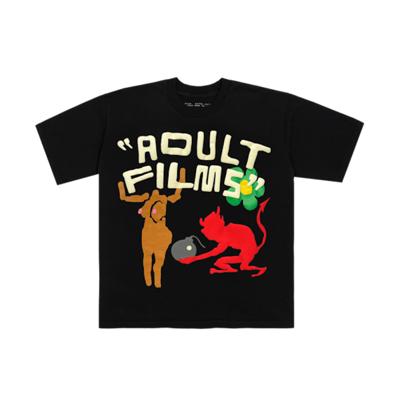 Cactus Plant Flea Market Adult Films T-shirt Black