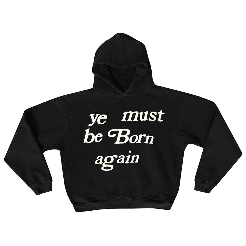 Cactus Plant Flea Market Born Again Hooded Sweatshirt Black