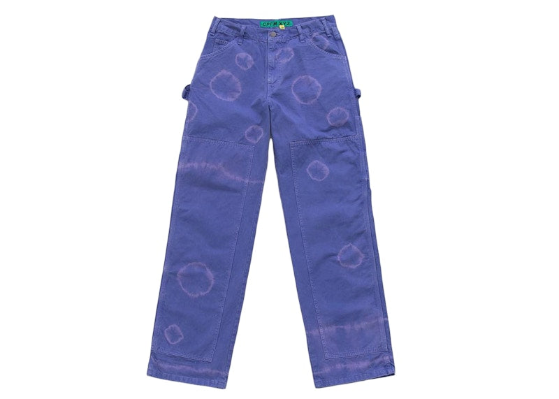 Cactus Plant Flea Market CPFM Shibori Carpenter Pant Purple