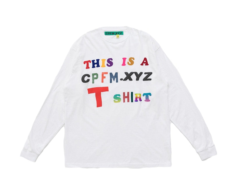Cactus Plant Flea Market CPFM This Is A CPFM.Xyz T-shirt White