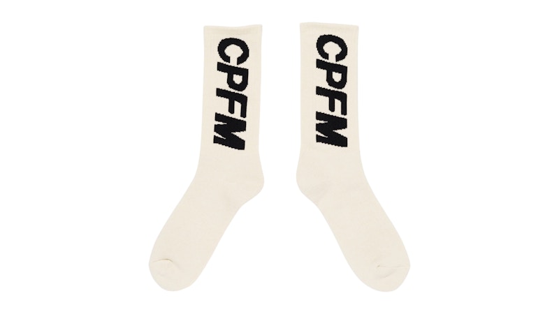 Cactus Plant Flea Market CPFM White Tube Socks White