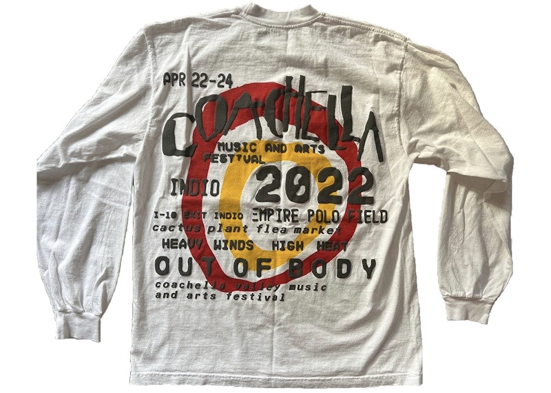 Cactus Plant Flea Market Coachella Weekend 2 L/S T-shirt Natural