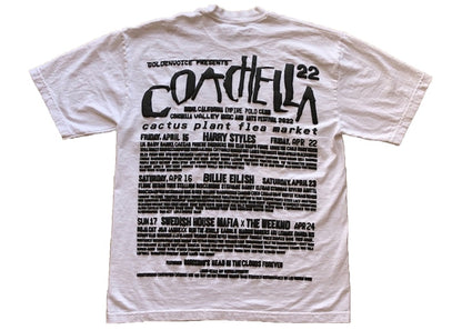 Cactus Plant Flea Market Coachella Weekend 2 T-shirt White