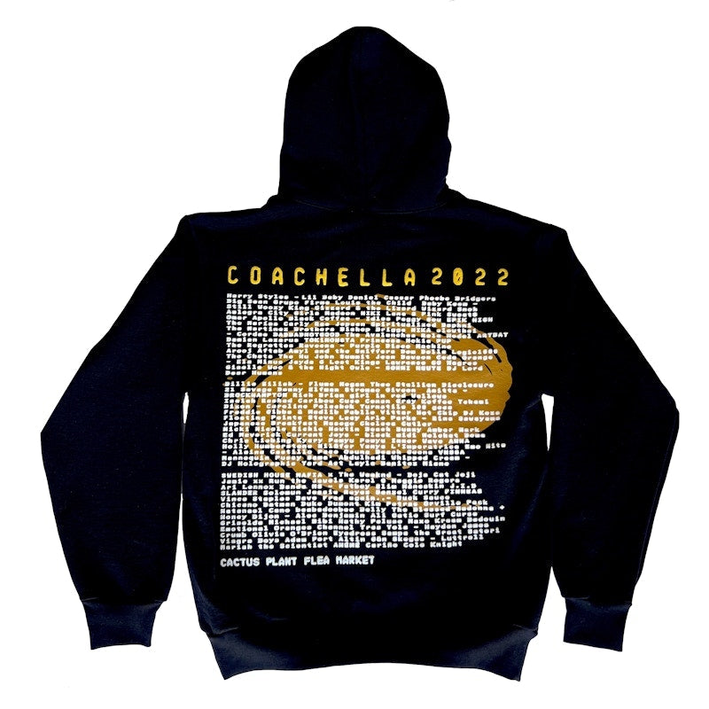 Cactus Plant Flea Market Coachella x CPFM Weekend 1 Hoodie Black