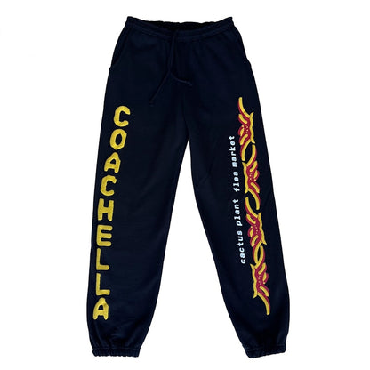 Cactus Plant Flea Market Coachella x CPFM Weekend 1 Sweatpants Black