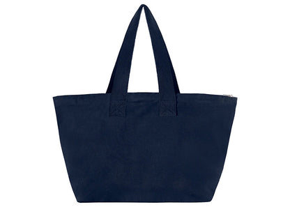 Cactus Plant Flea Market Embroidered Erewhon Market Zipper Tote Navy