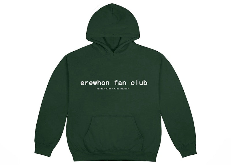 Cactus Plant Flea Market Erewhon Fan Club Hoodie Green