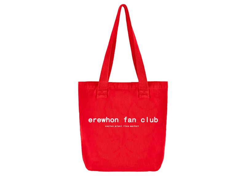 Cactus Plant Flea Market Erewhon Fan Club Tote Red
