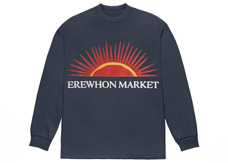 Cactus Plant Flea Market Erewhon Market Longsleeve Thermal Blue