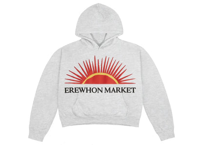 Cactus Plant Flea Market Erewhon Market Women's Cropped Hoodie Ash