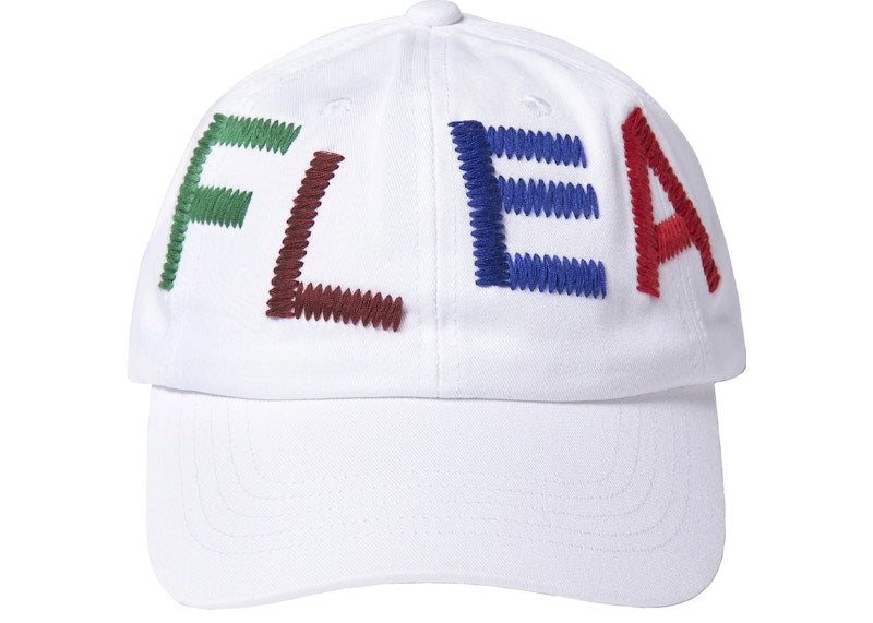 Cactus Plant Flea Market Flea Stitch Cap White