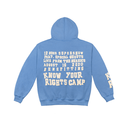 Cactus Plant Flea Market For Kerwin Frost Telethon Hoodie Blue