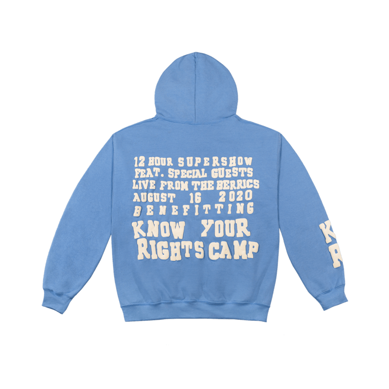 Cactus Plant Flea Market For Kerwin Frost Telethon Hoodie Blue