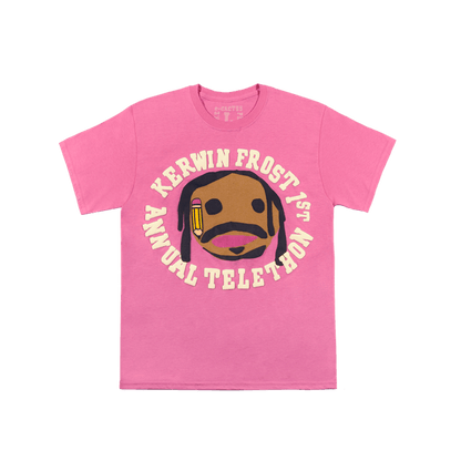 Cactus Plant Flea Market For Kerwin Frost Telethon T-shirt Pink