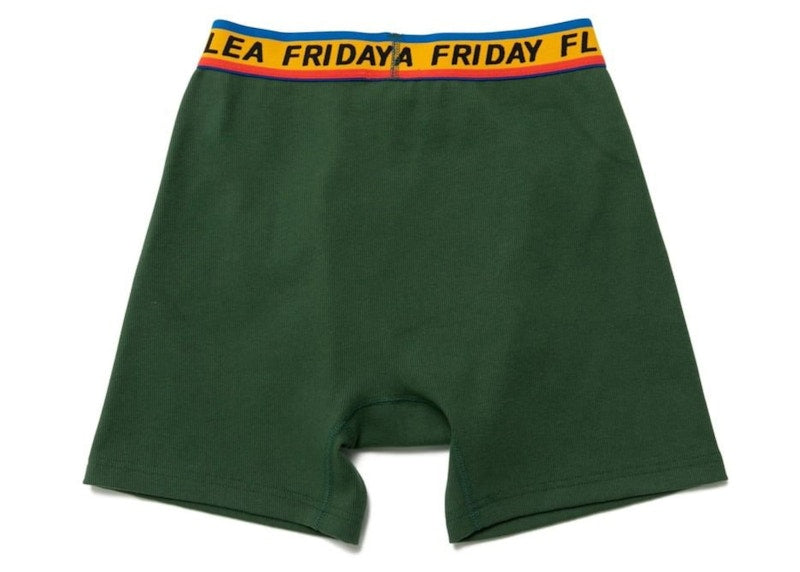 Cactus Plant Flea Market Friday Flea Boxer Brief Green